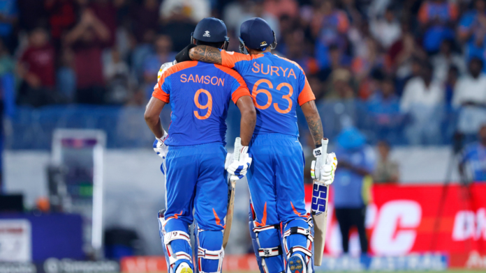 Sanju Samson's and Suryakumar Yadav's explosive knocks help India defeat Bangladesh by 133 runs