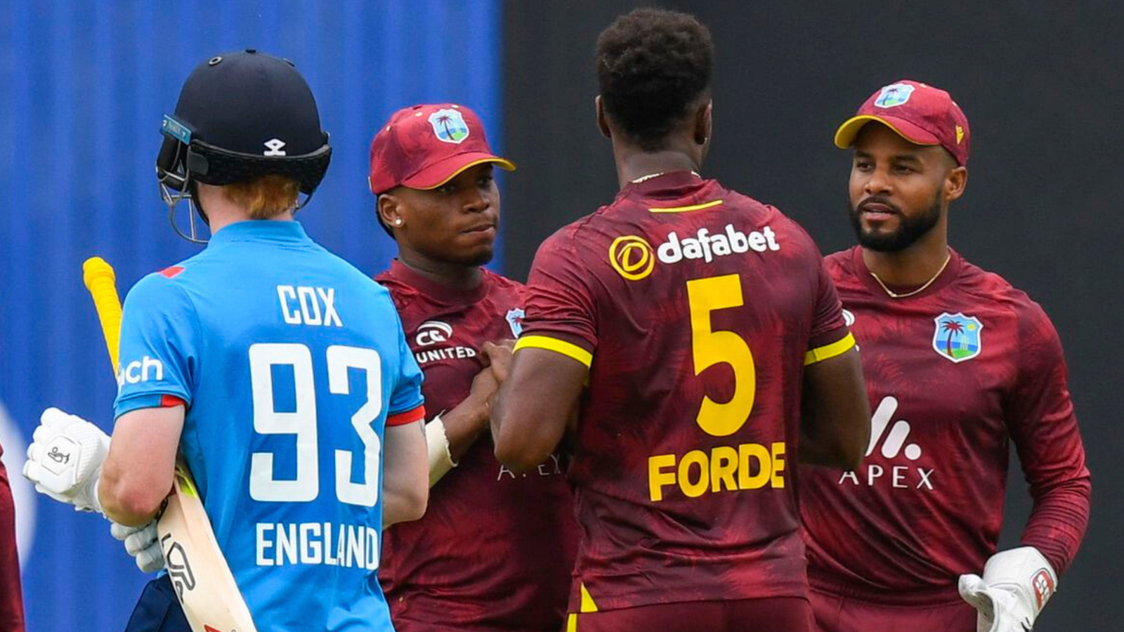 West Indies vs England 1st ODI 2024 Eng