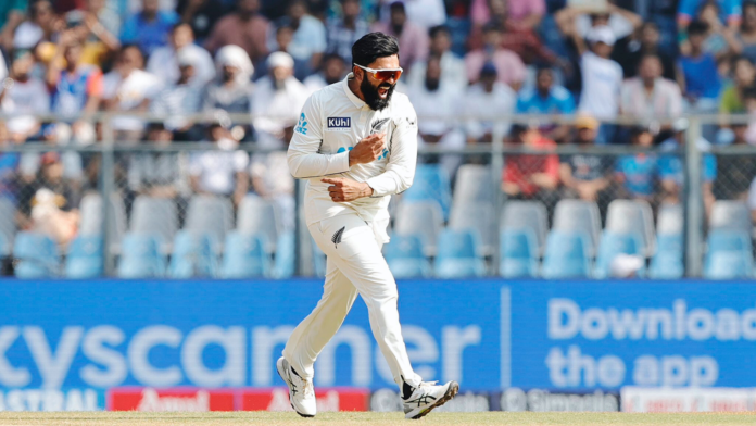 Ajaz Patel's magical 10 wicket haul helps New Zealand defeat India by 25 runs and win test series by 3-0