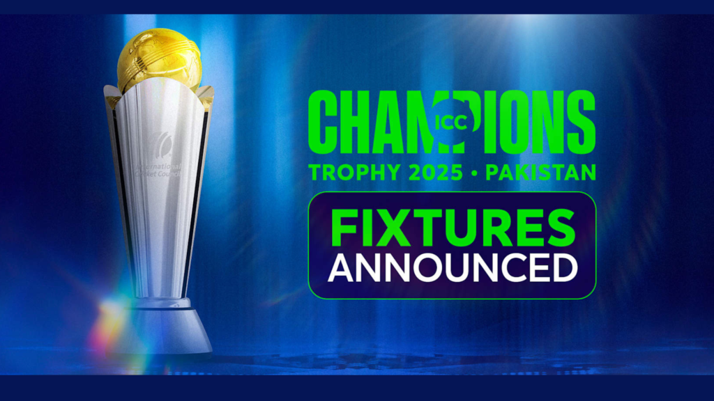 ICC announces schedule for Champions Trophy 2025: India set to play all their matches in Dubai